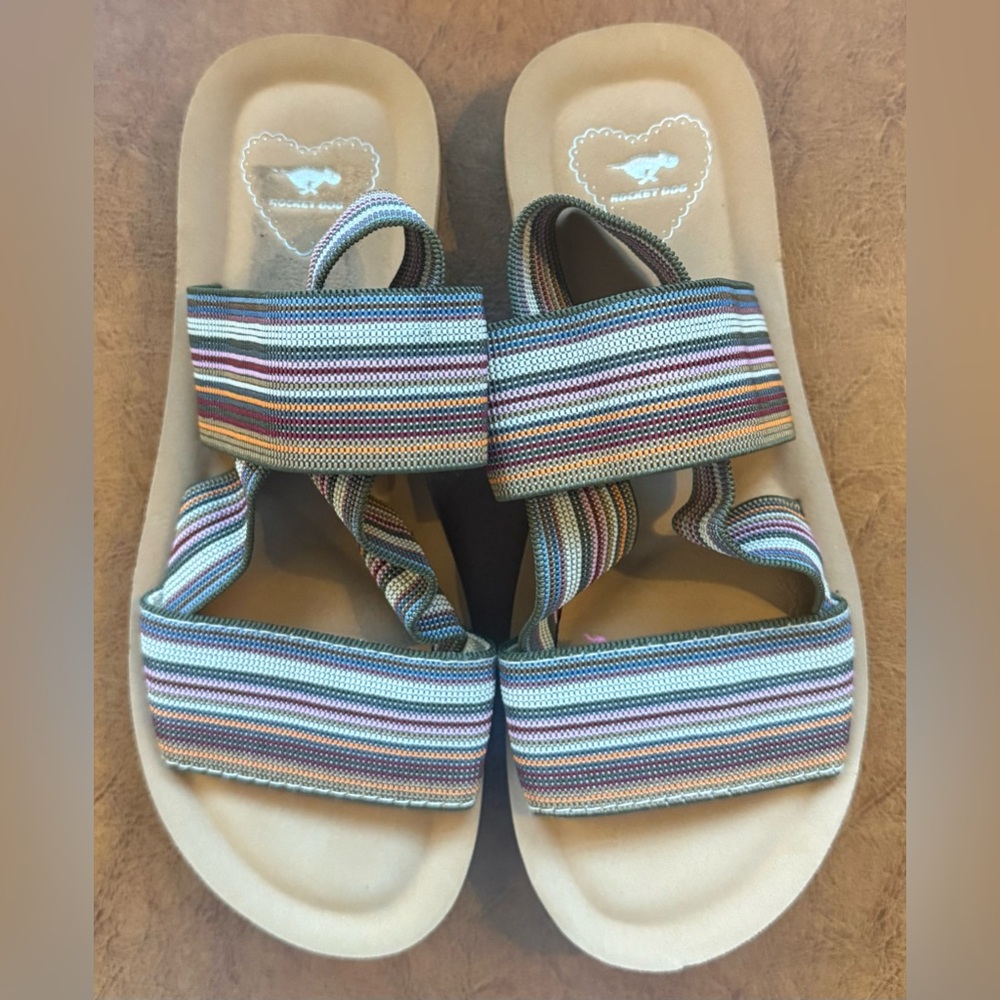 Rocket Dog Ellen Strappy Slingback Sandals Multicolor Size 6 - Picture 5 of 8